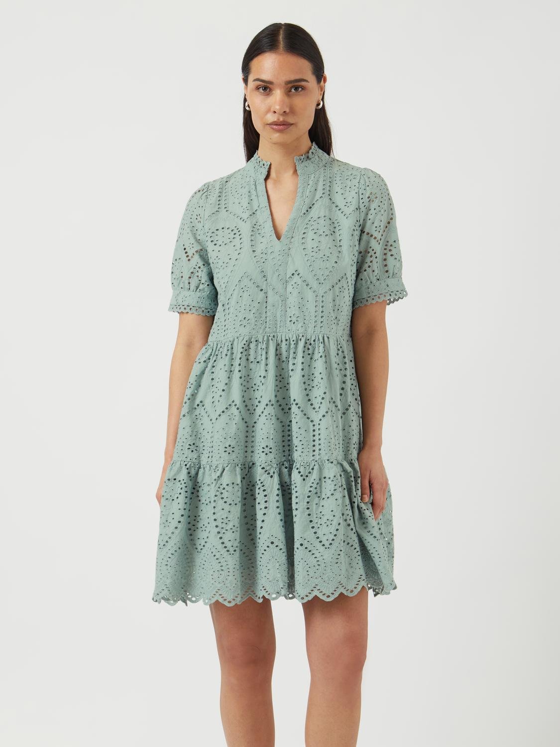 YASHOLI Short Dress - Iceberg Green - VERO MODA & VILA Bergvik
